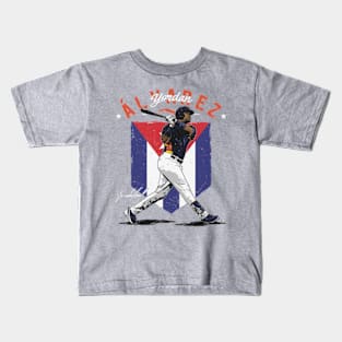 Yordan Alvarez Houston Country Flag Kids T-Shirt